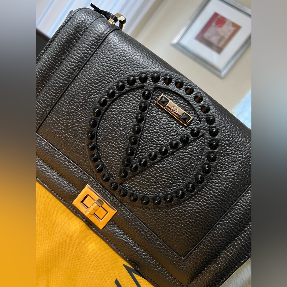 ❌SOLD❌NWT Valentino By Mario Valentino Alice Rock Leather Shoulder Bag - Picture 13 of 13